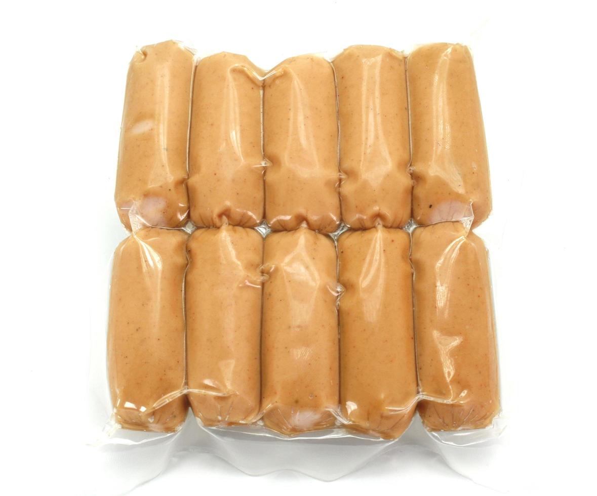 Bag of sausages photo