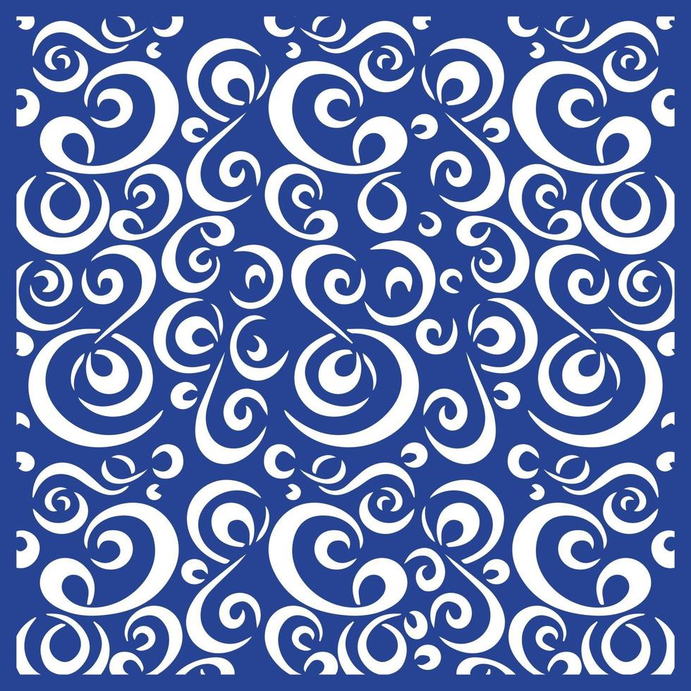 Pattern Curvy Musical Vector Art