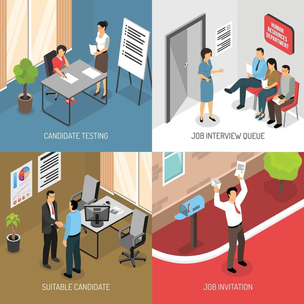 job interview design concept 1992402 Vector Art at Vecteezy