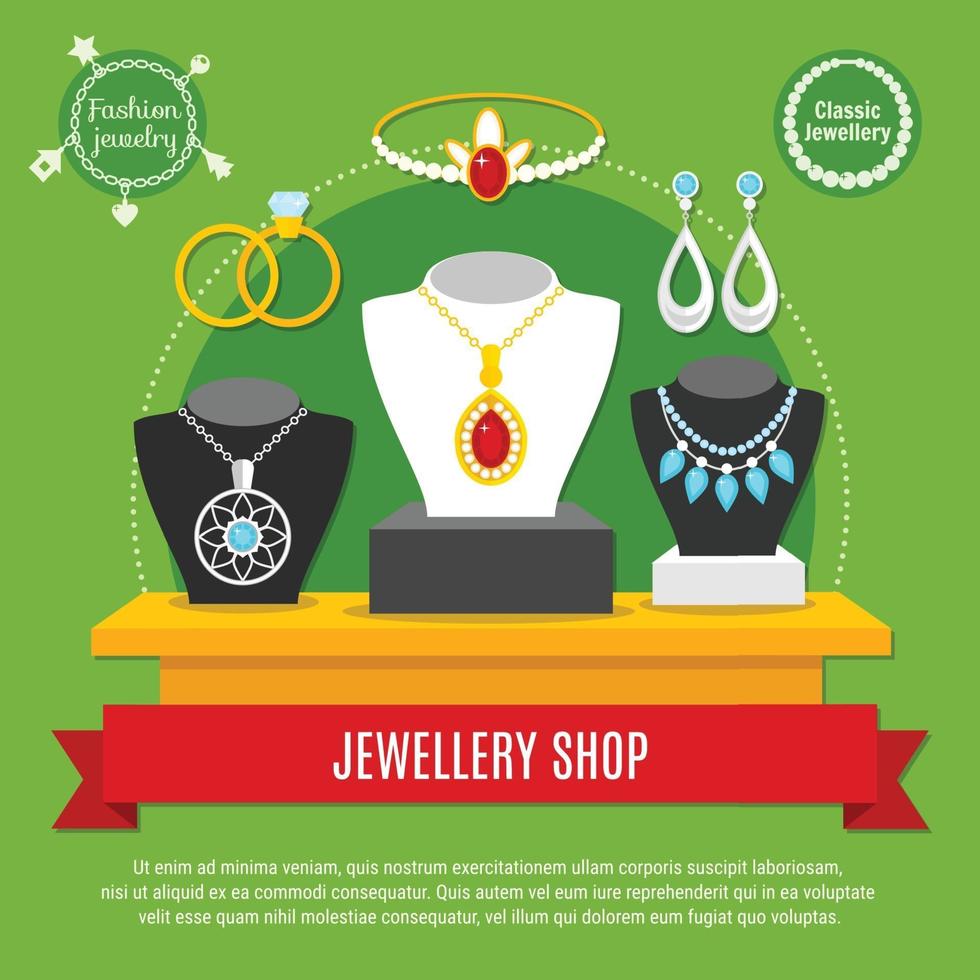 Jewelry vector illustration