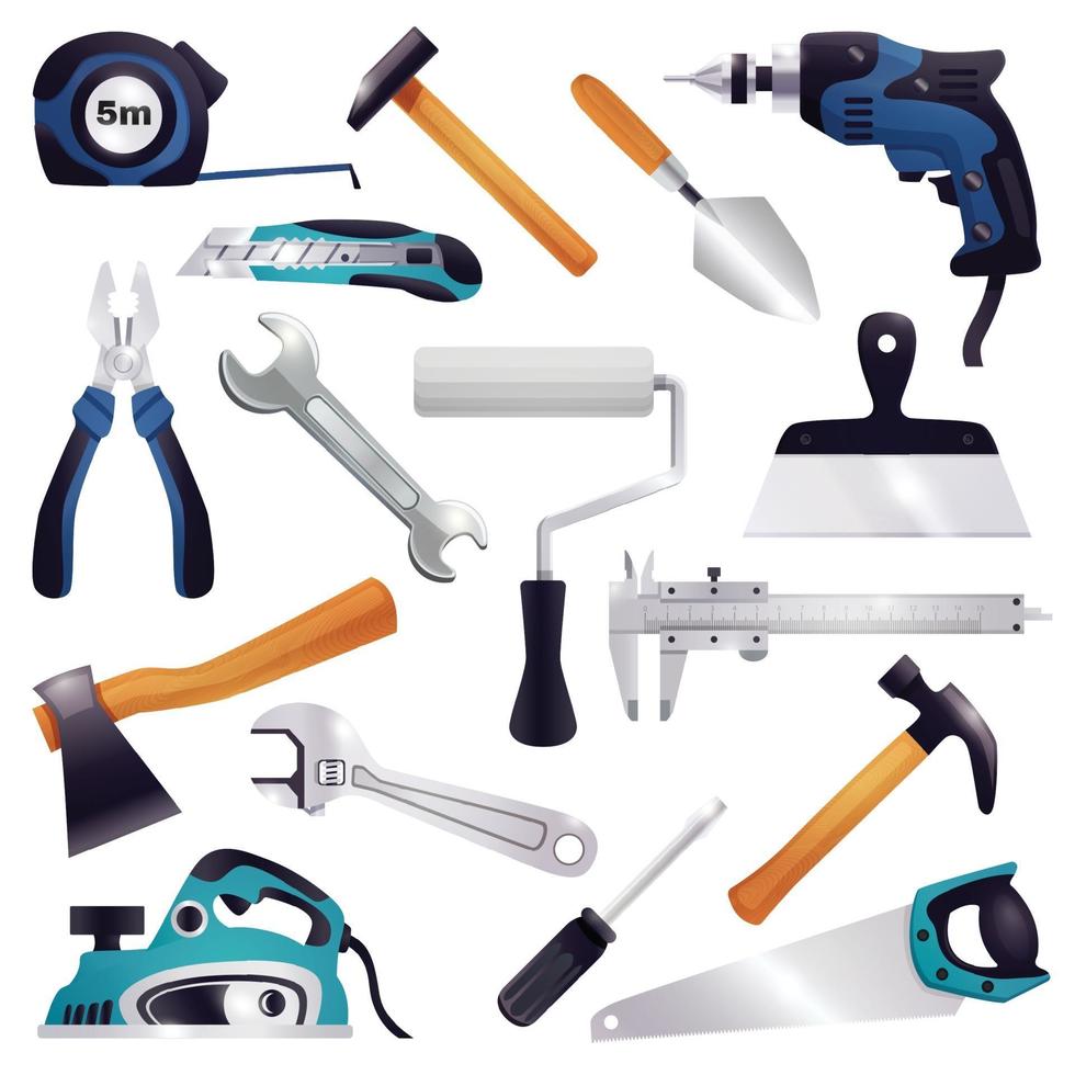 builder instrument set vector