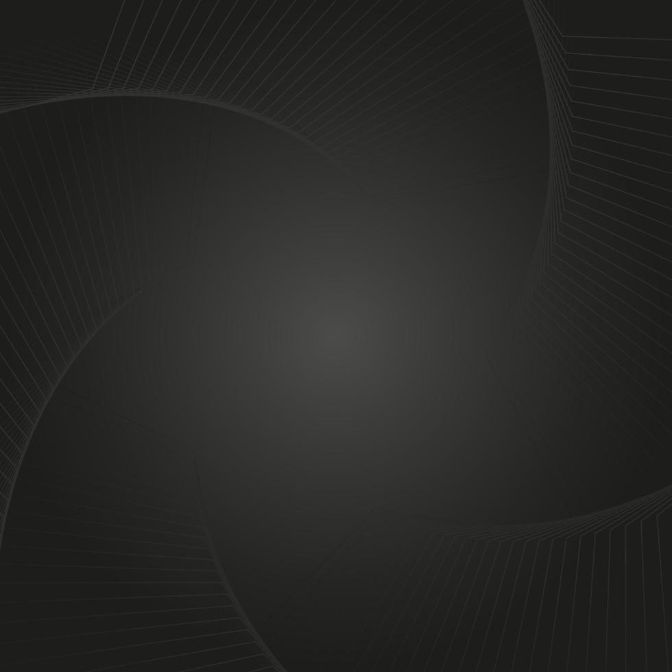 Stylish Black and Grey Swirl Background vector