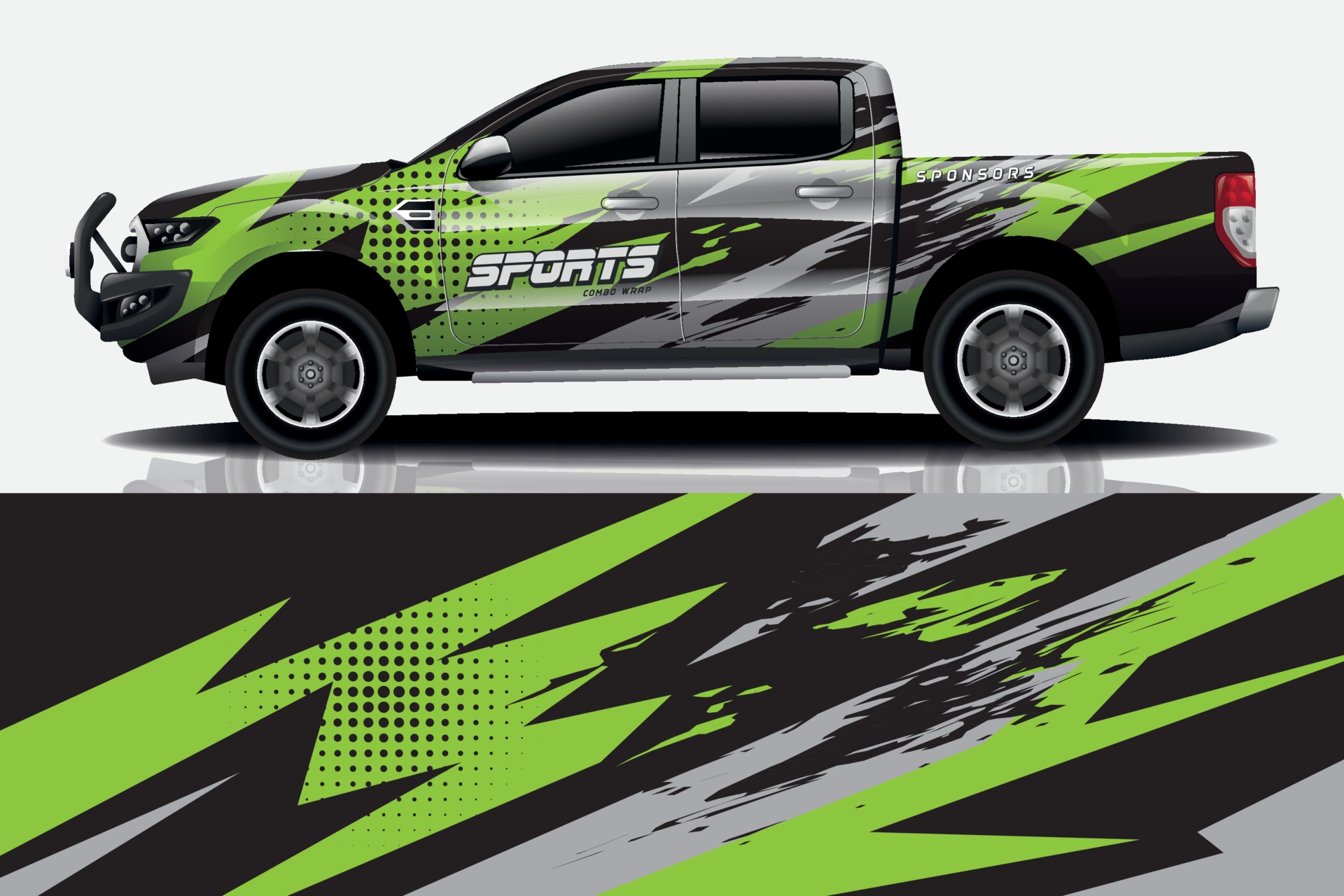 Car wrap graphic racing abstract background for wrap and vinyl sticker
