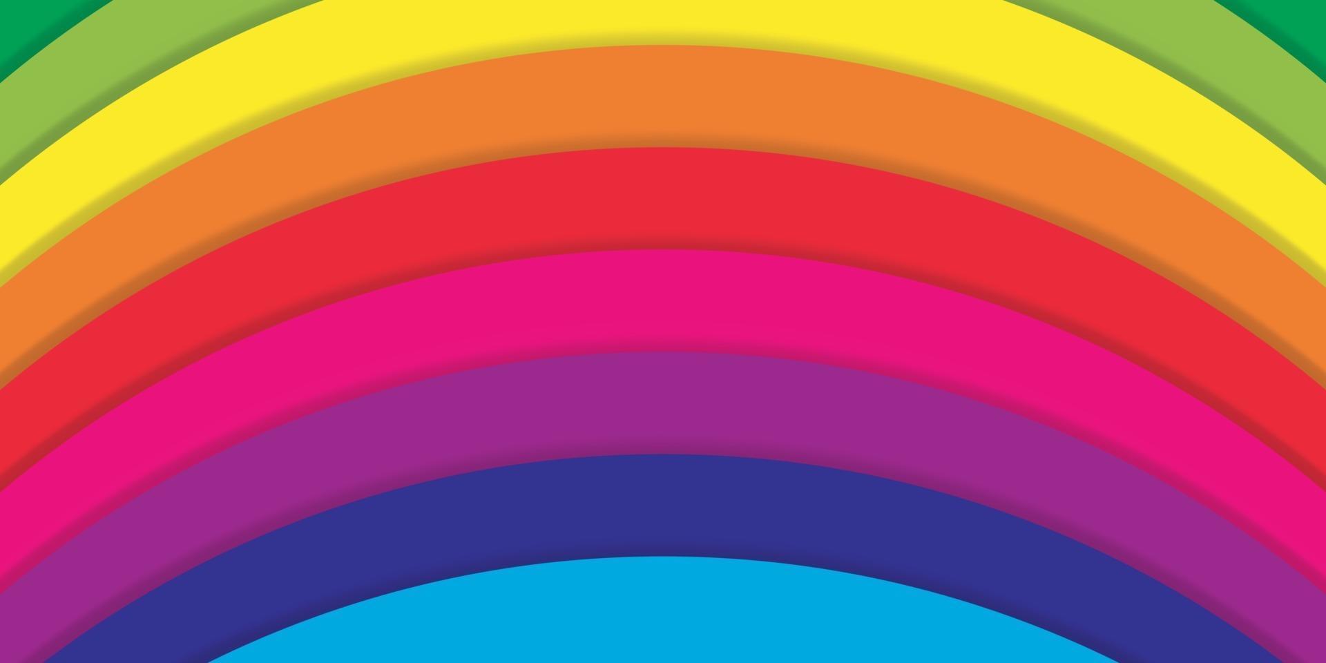 Rainbow vector illustration