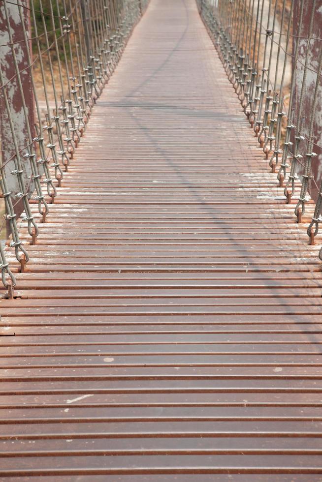 Walkway on the bridge photo