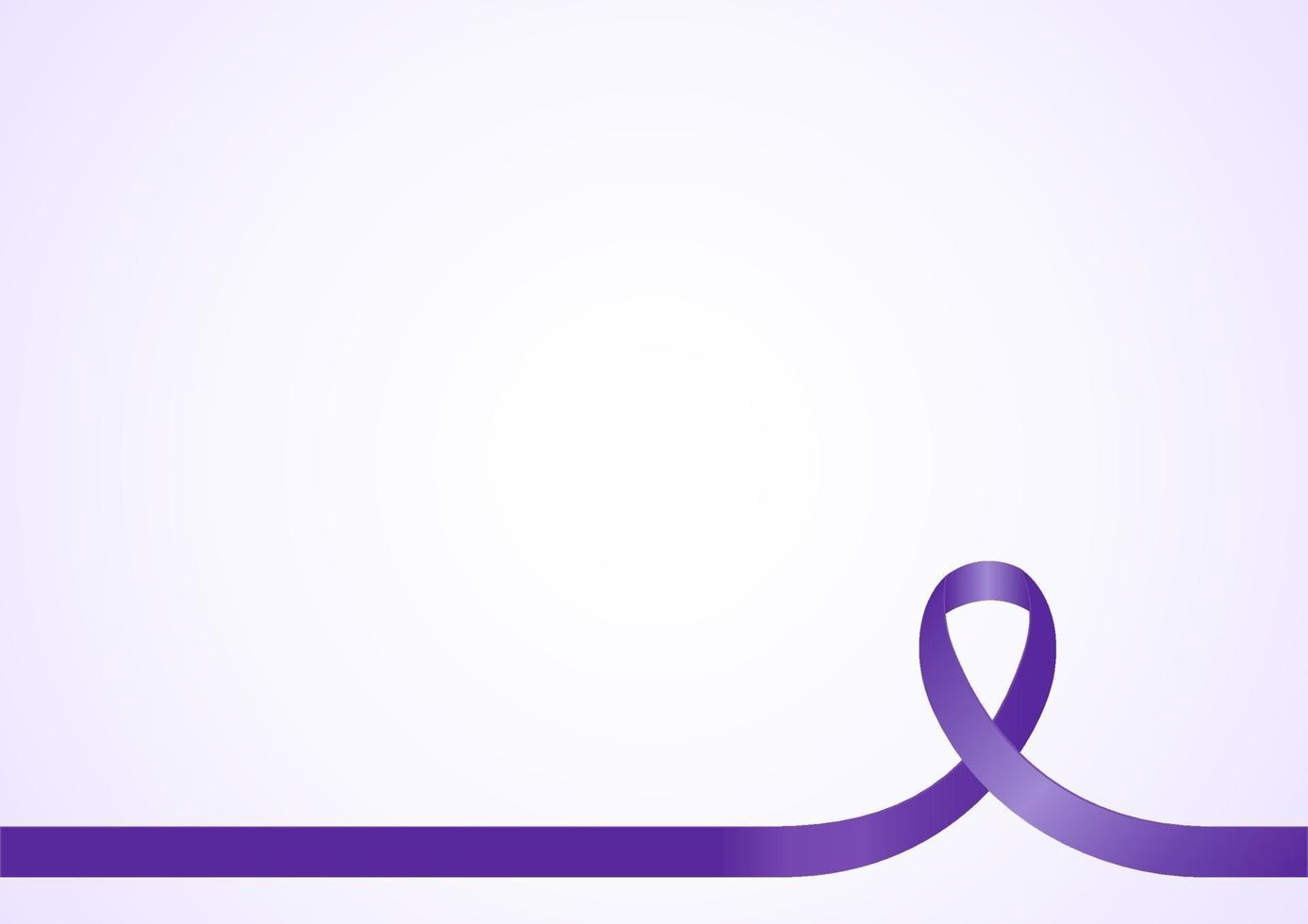 Awareness Ribbon Background vector