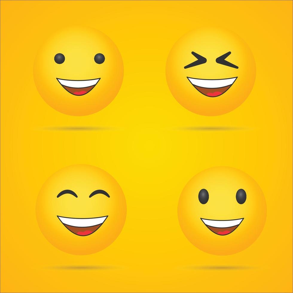 vector de colección de emoji