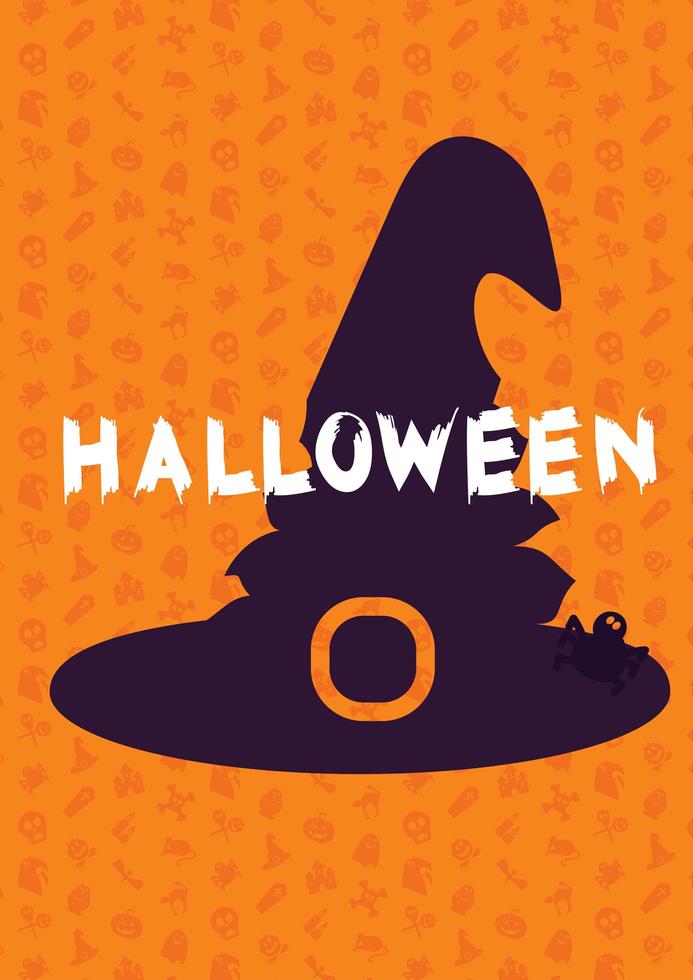 Happy Halloween Lettering vector