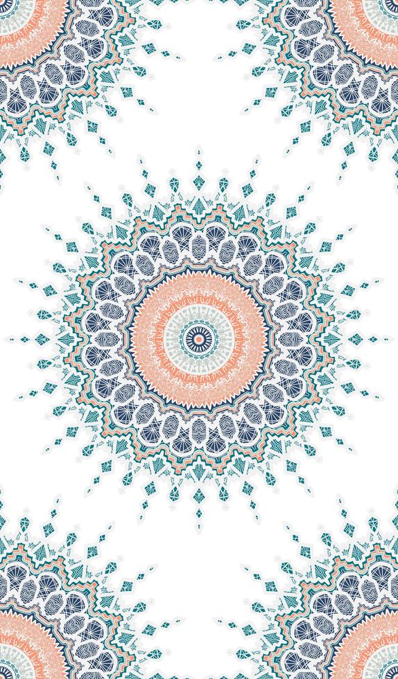 Mandala Seamless Pattern vector