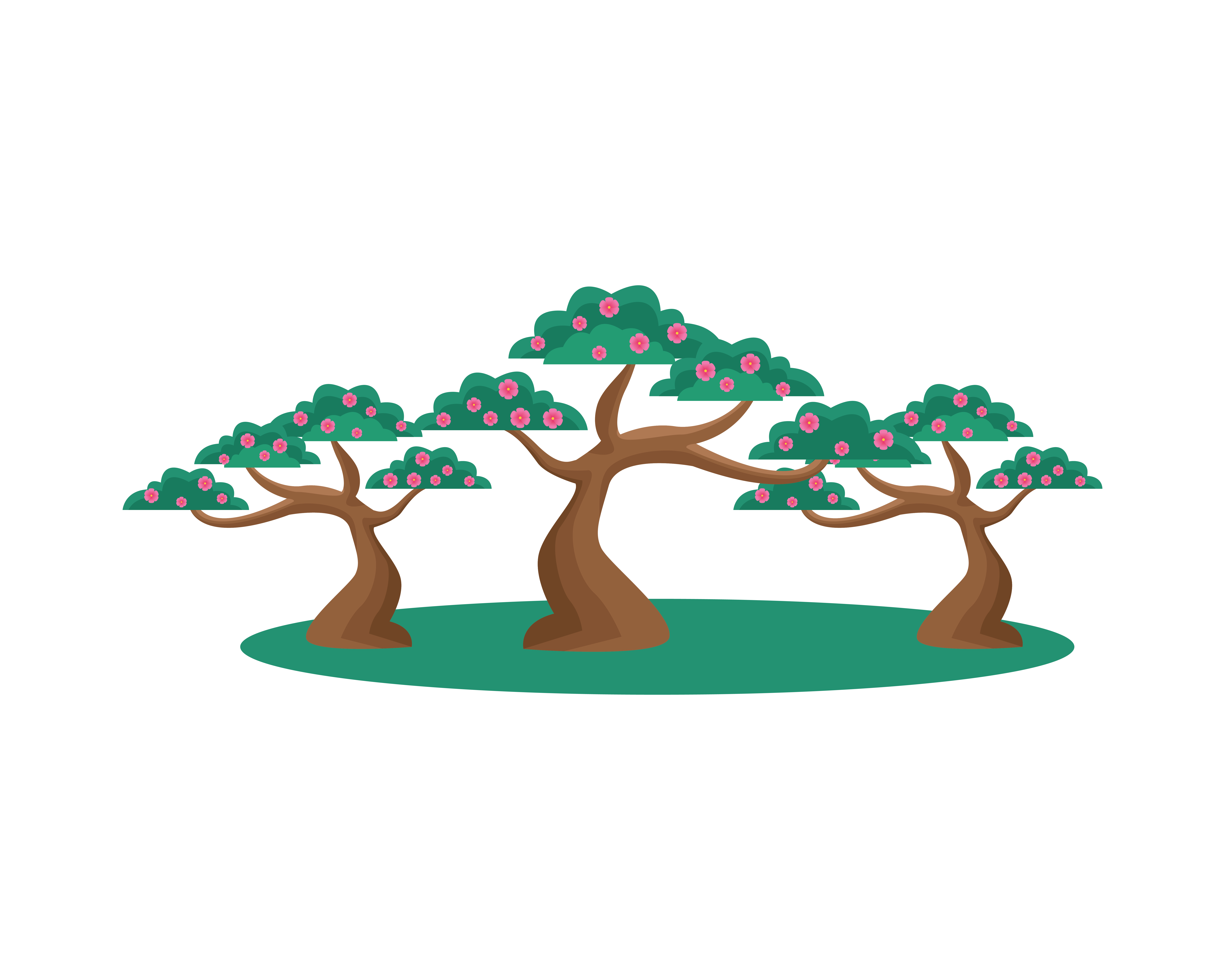 Isolated Chinese Trees With Flowers Vector Design Vector Art At Vecteezy Isolated Chinese Trees With Flowers Vector Design Vector Art At Vecteezy