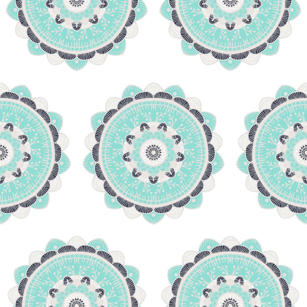 Mandala Seamless Pattern vector