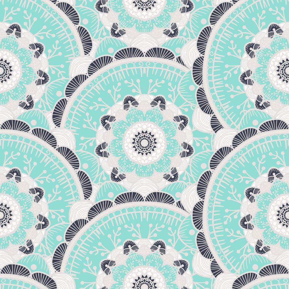 Mandala Seamless Pattern vector