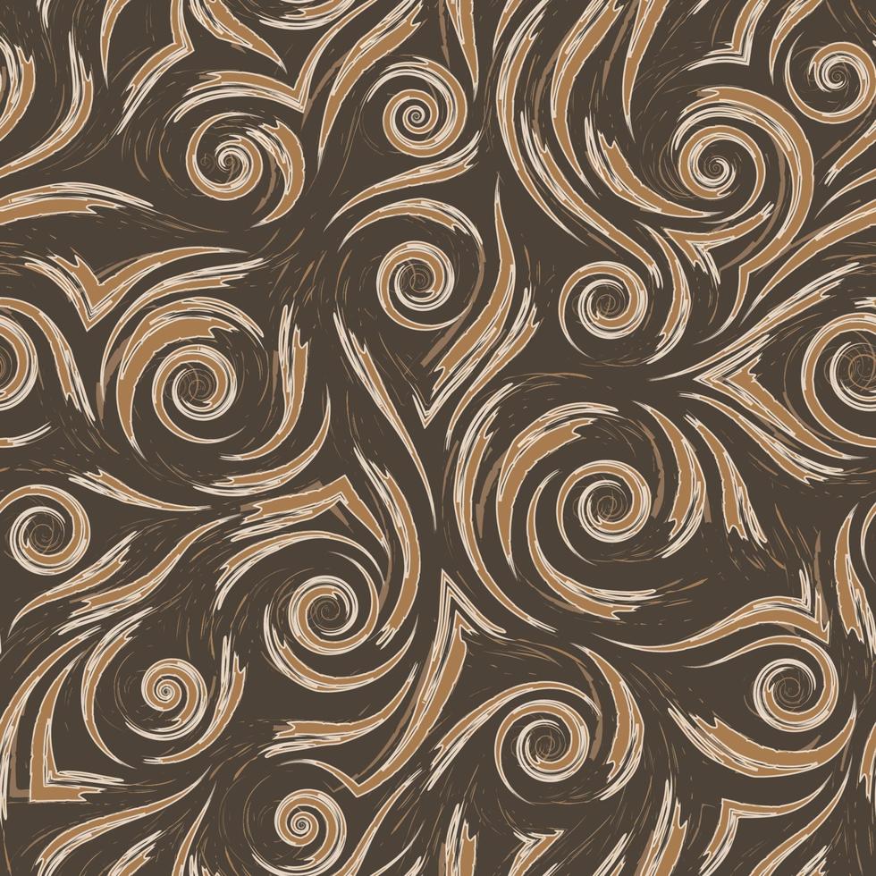 Stock beige vector seamless pattern