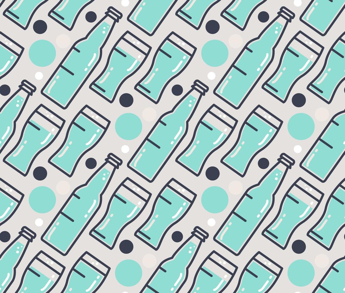 Oktoberfest Seamless Pattern vector