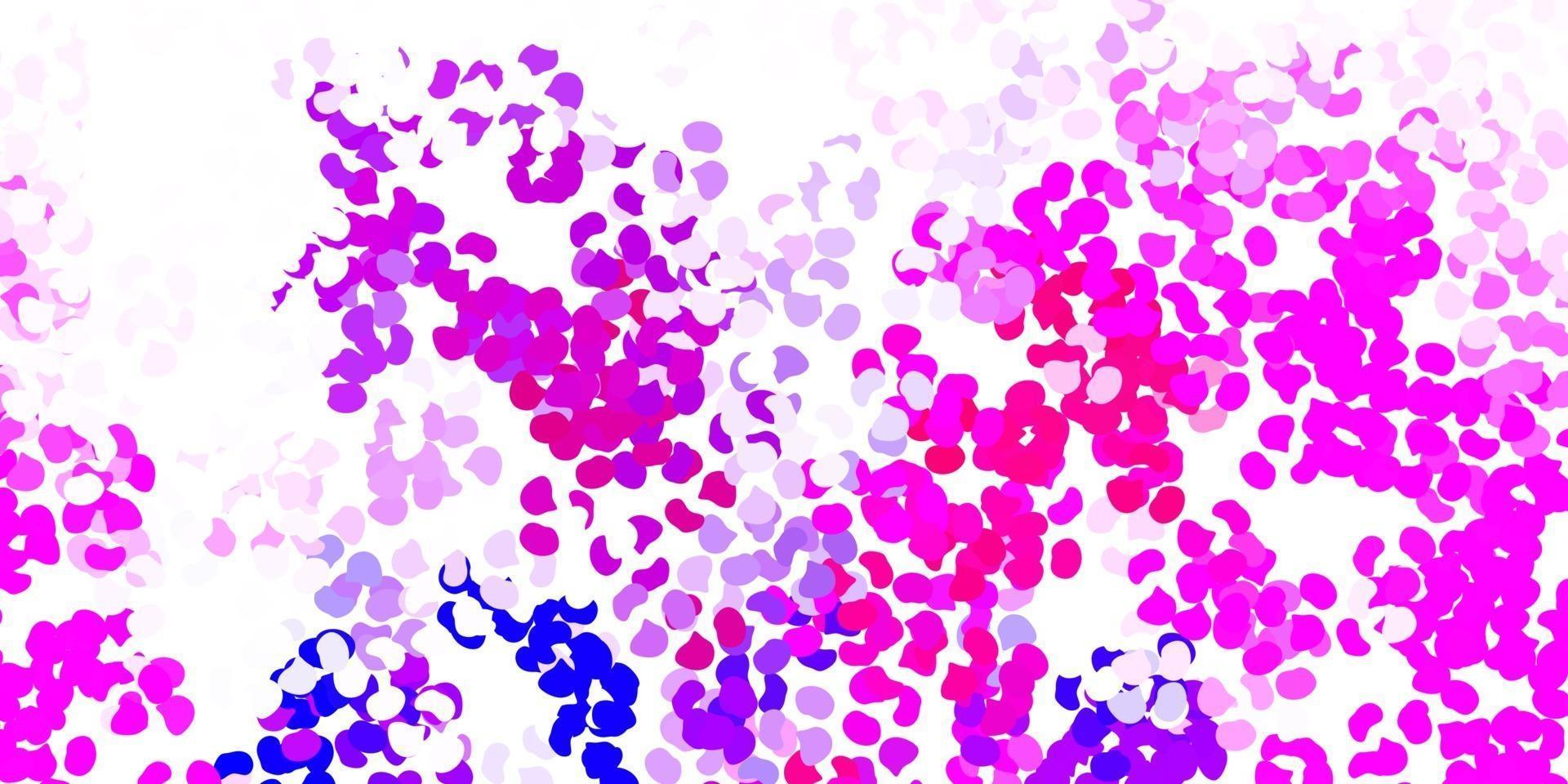 Light blue, red vector pattern with abstract shapes.