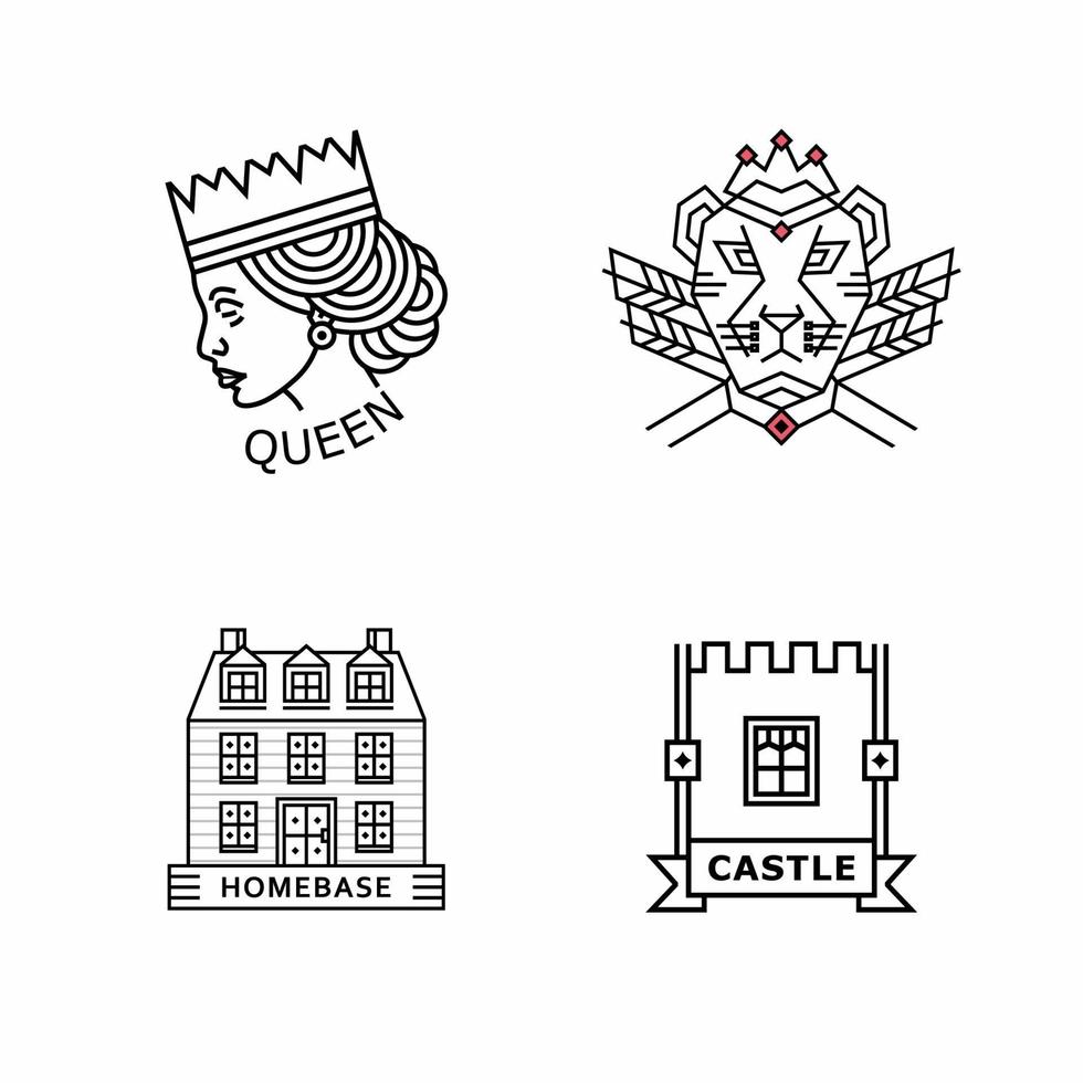 outline logo vectors