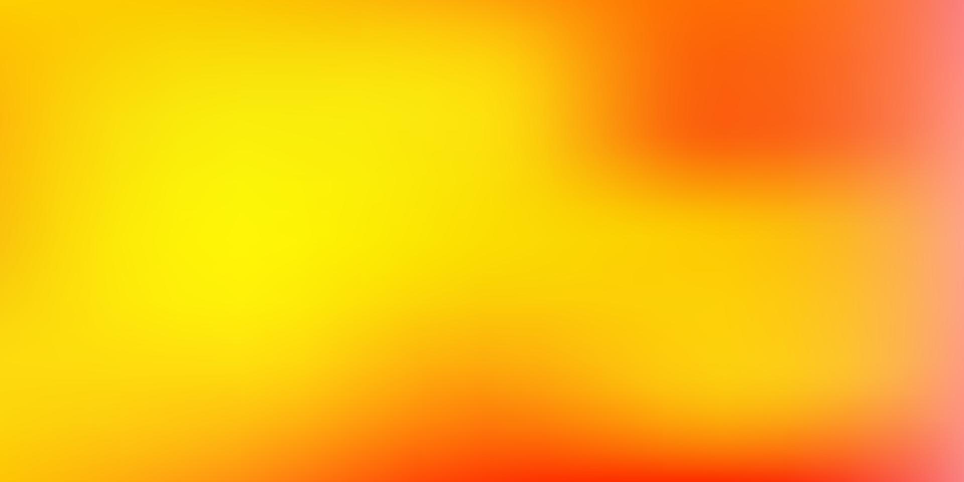 textura de desenfoque abstracto de vector naranja claro.