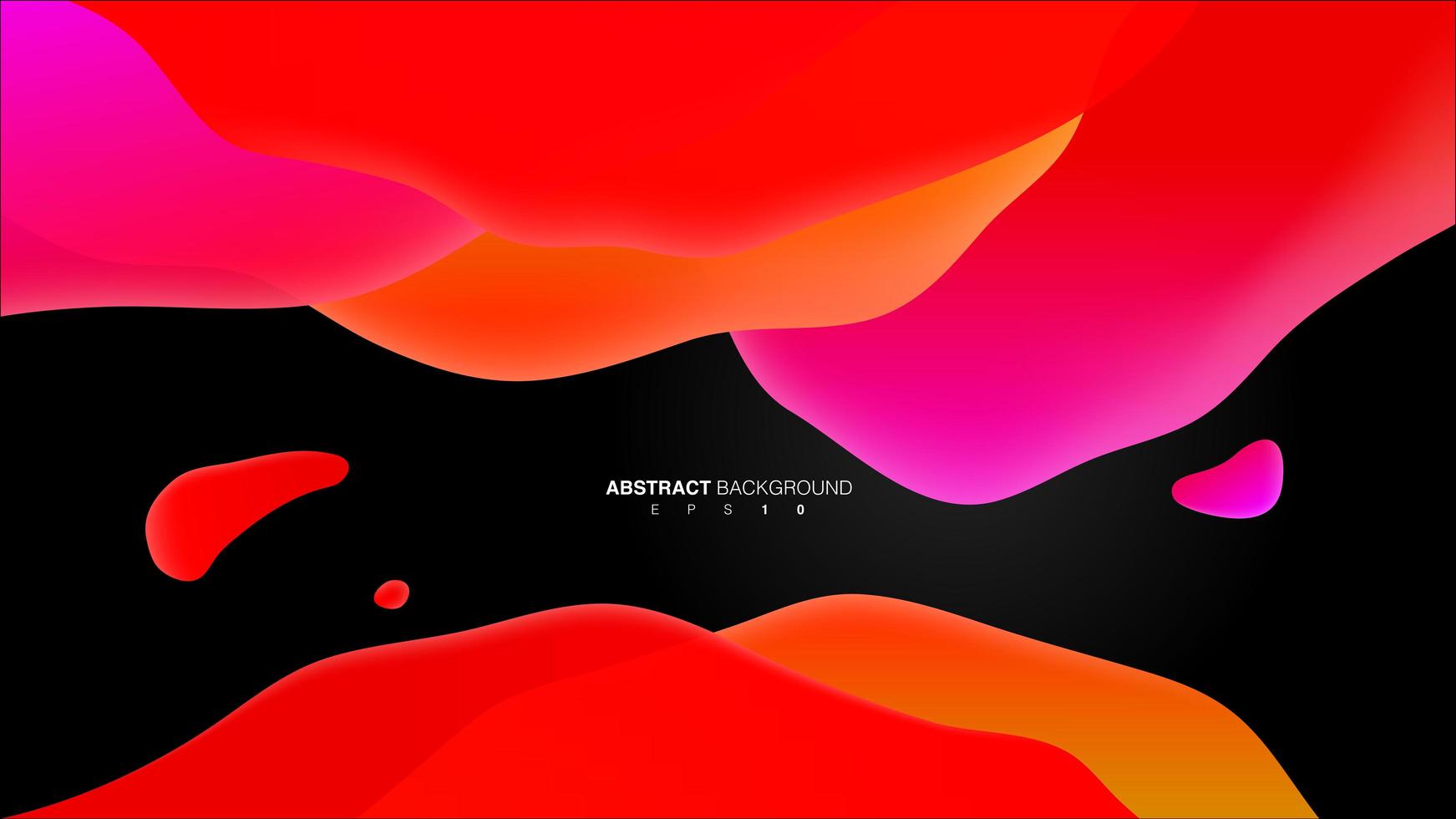 Vector of Modern Abstract Background. Fluid shapes background concept.