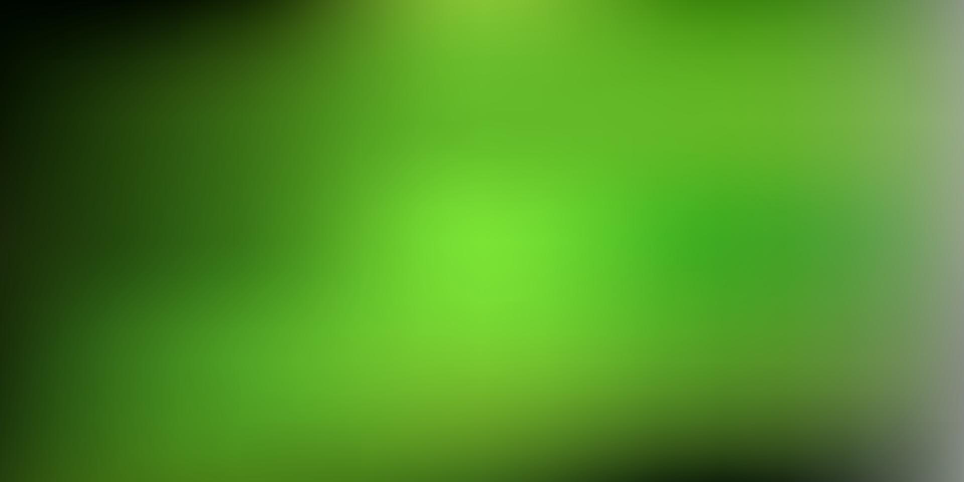 diseño de desenfoque abstracto de vector verde oscuro, amarillo.