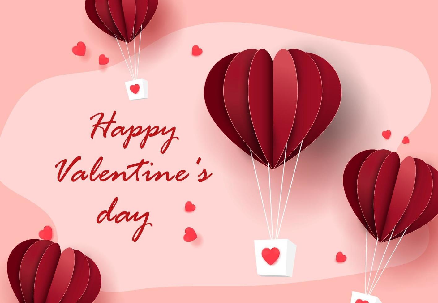 Valentine day concep vector