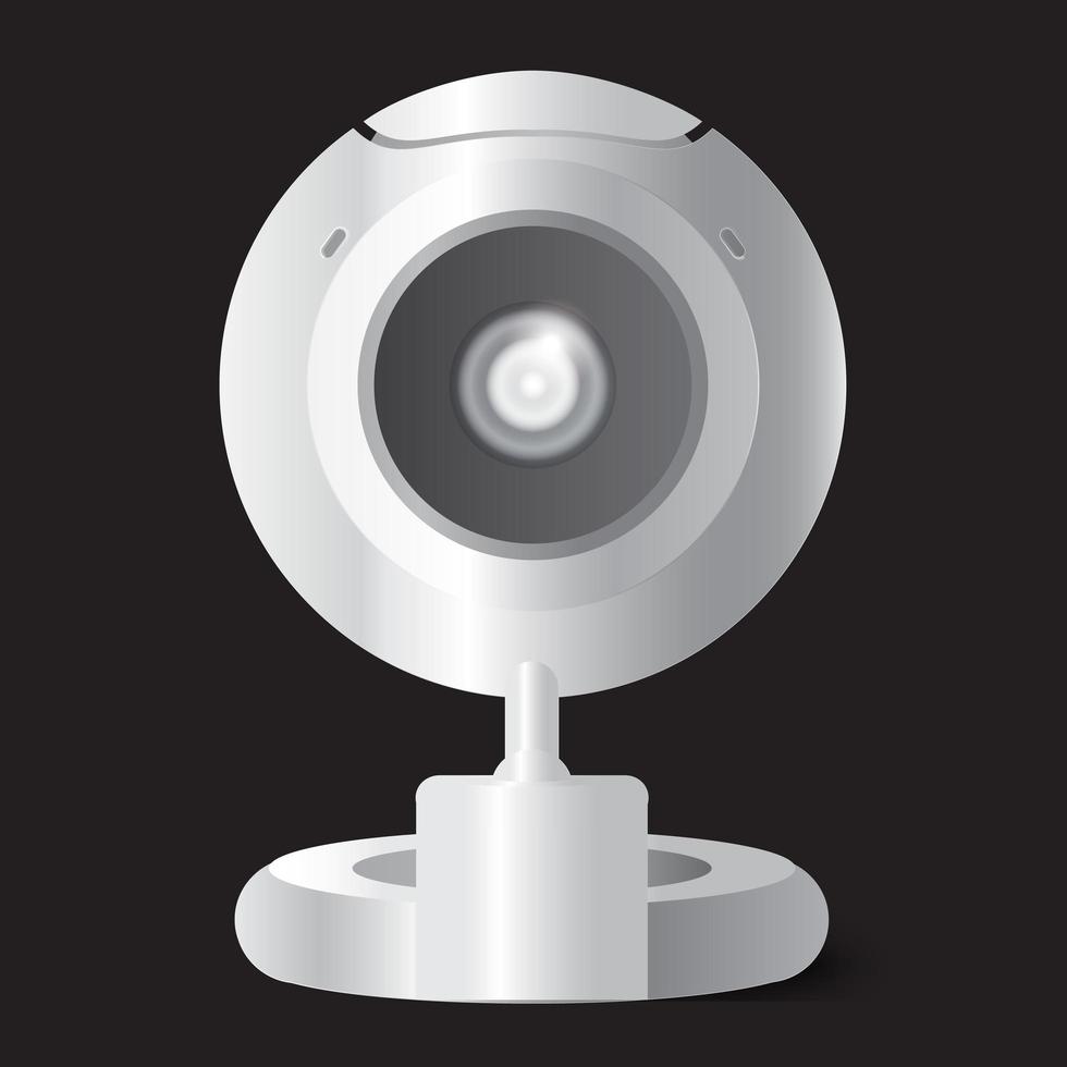 Web Camera for computer and notebook vector