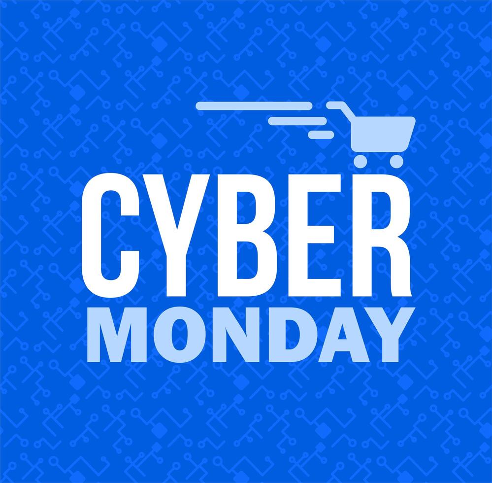 Cyber Monday Sale vector