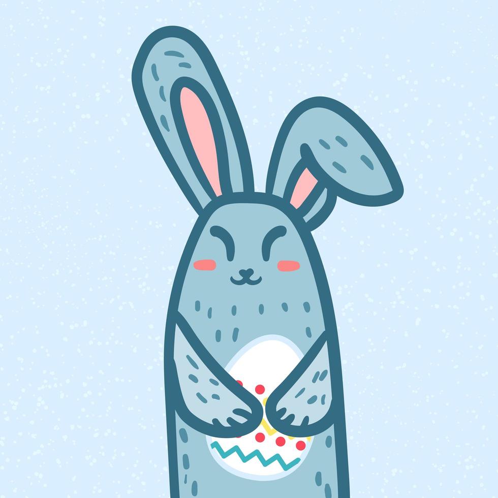 Happy Easter Rabbit vector