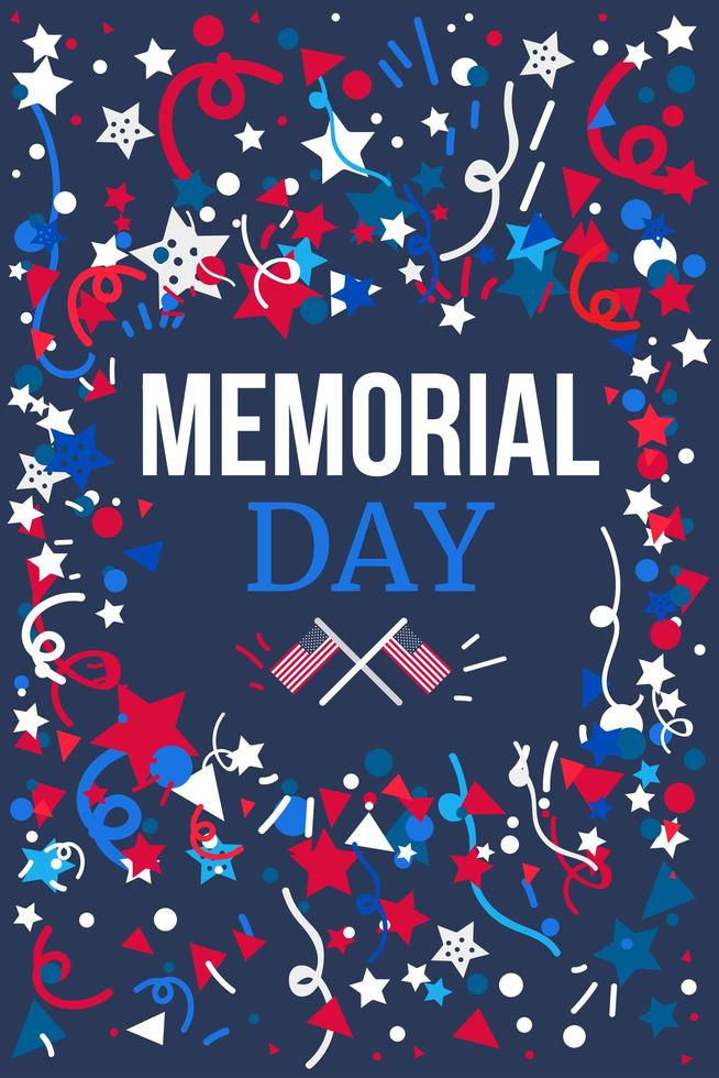 Memorial Day Banner 2001605 Vector Art at Vecteezy
