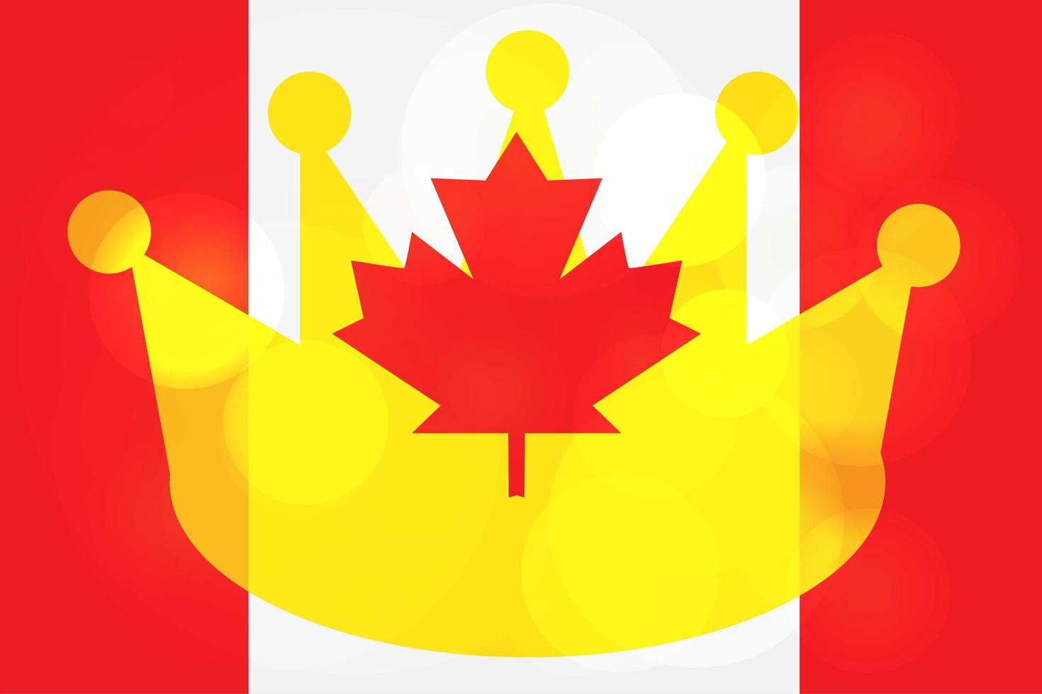 Happy Victoria Day Sticker vector
