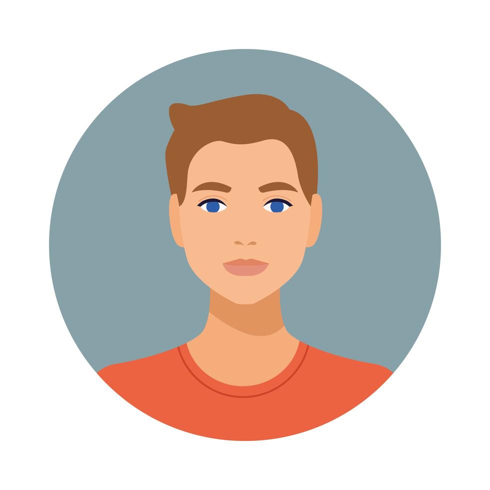 man avatar character isolated icon 2002427 Vector Art at Vecteezy