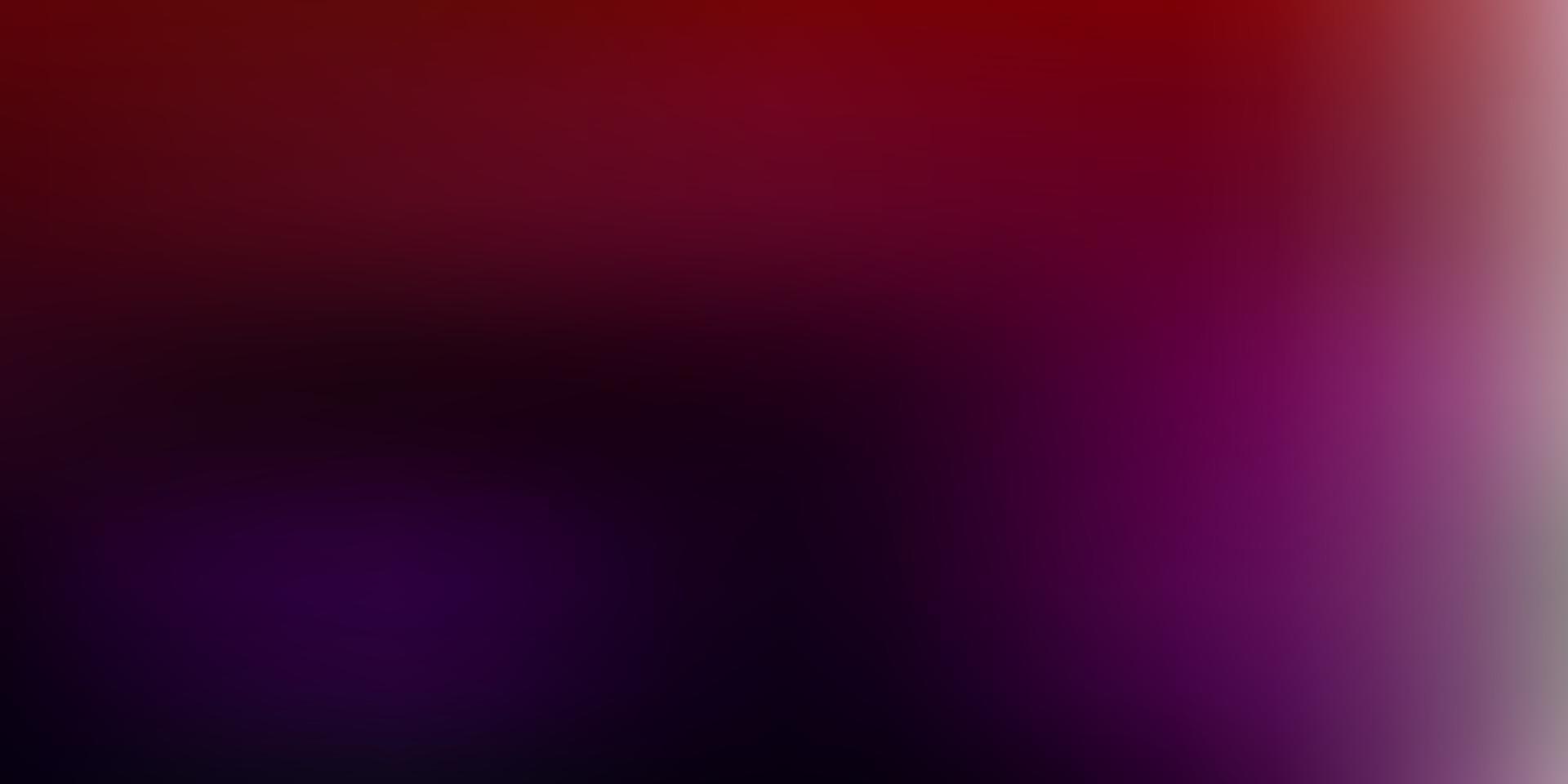 Dark pink, red vector abstract blur background.