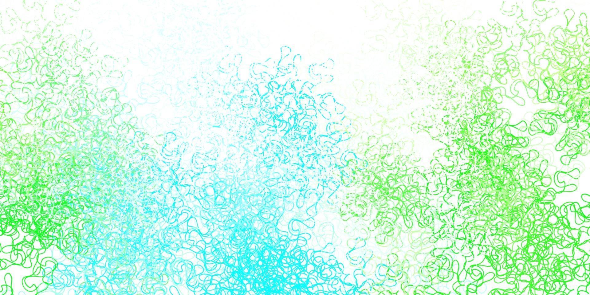 Light green vector layout with curves.