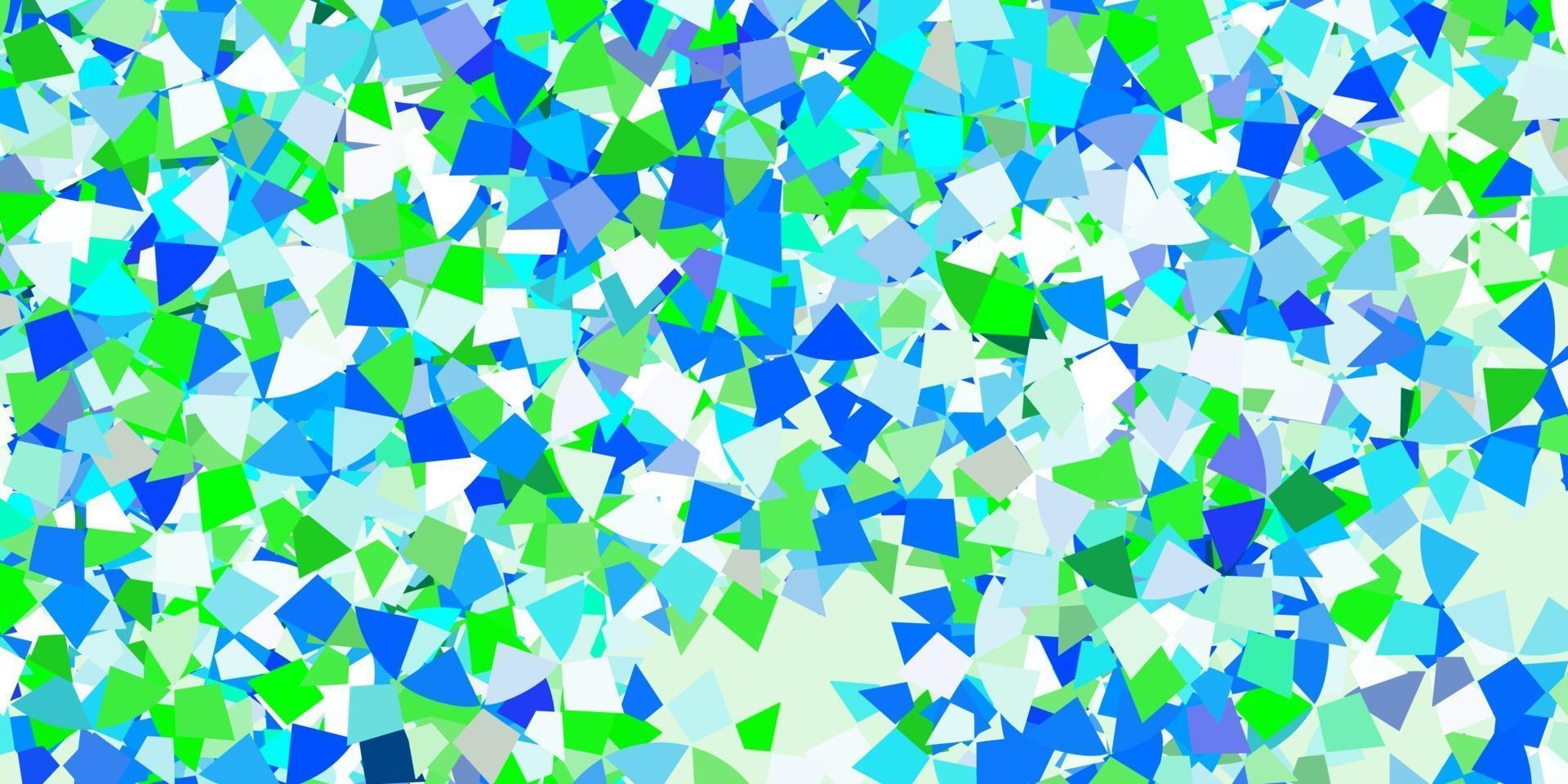 Light blue vector texture with triangular style.