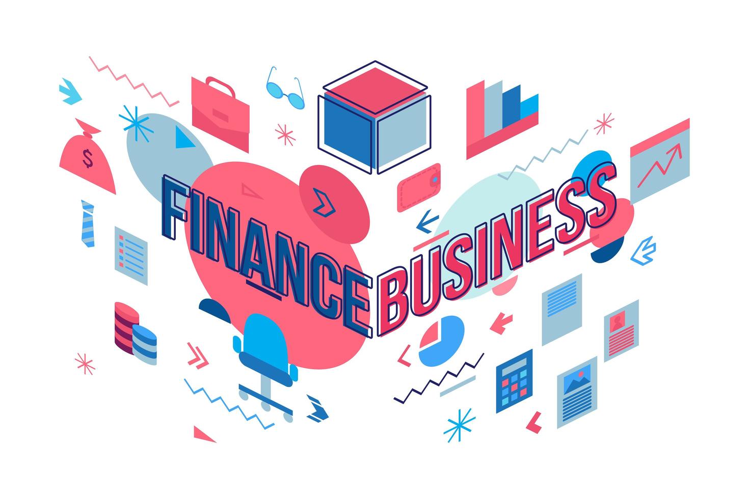 Business And Finance Concept vector