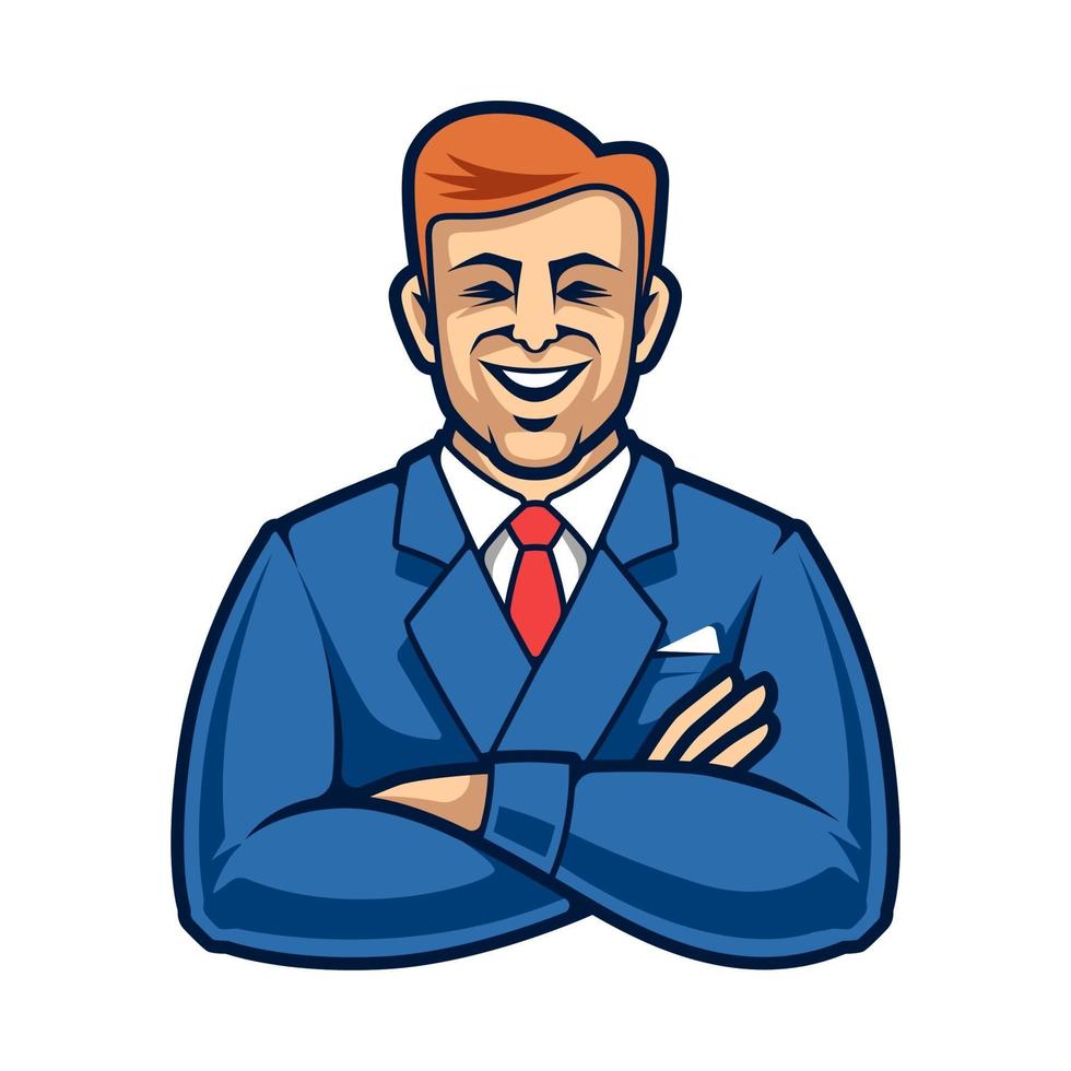 Businessman Vector Character