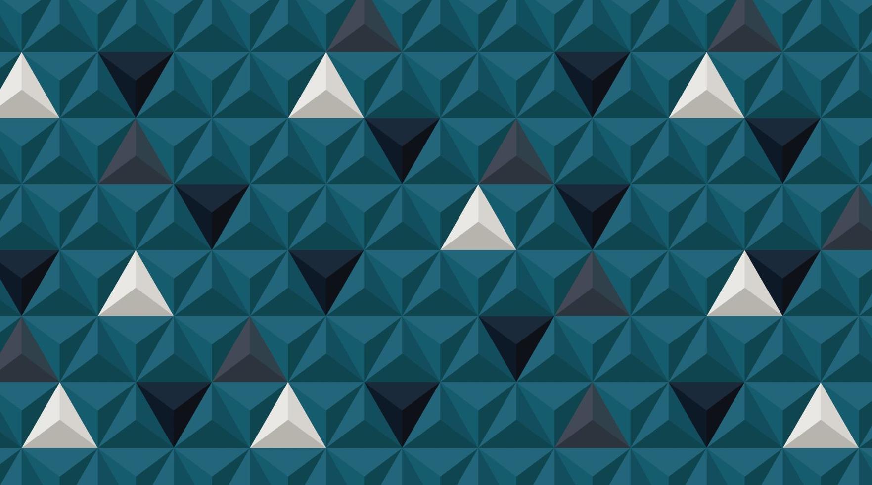 Wall background. Realistic 3d triangle shape design. Vector illustration