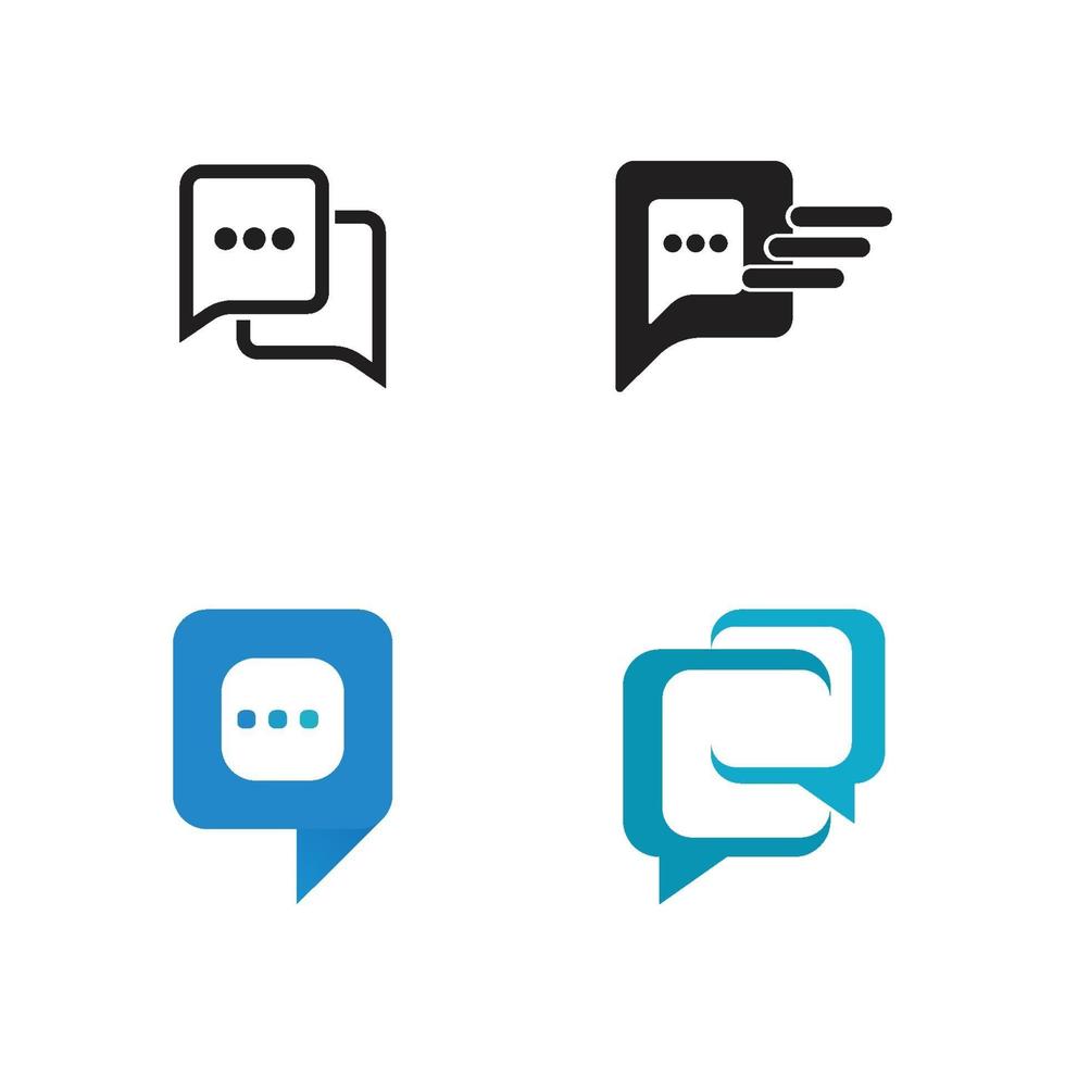 chat icon vector