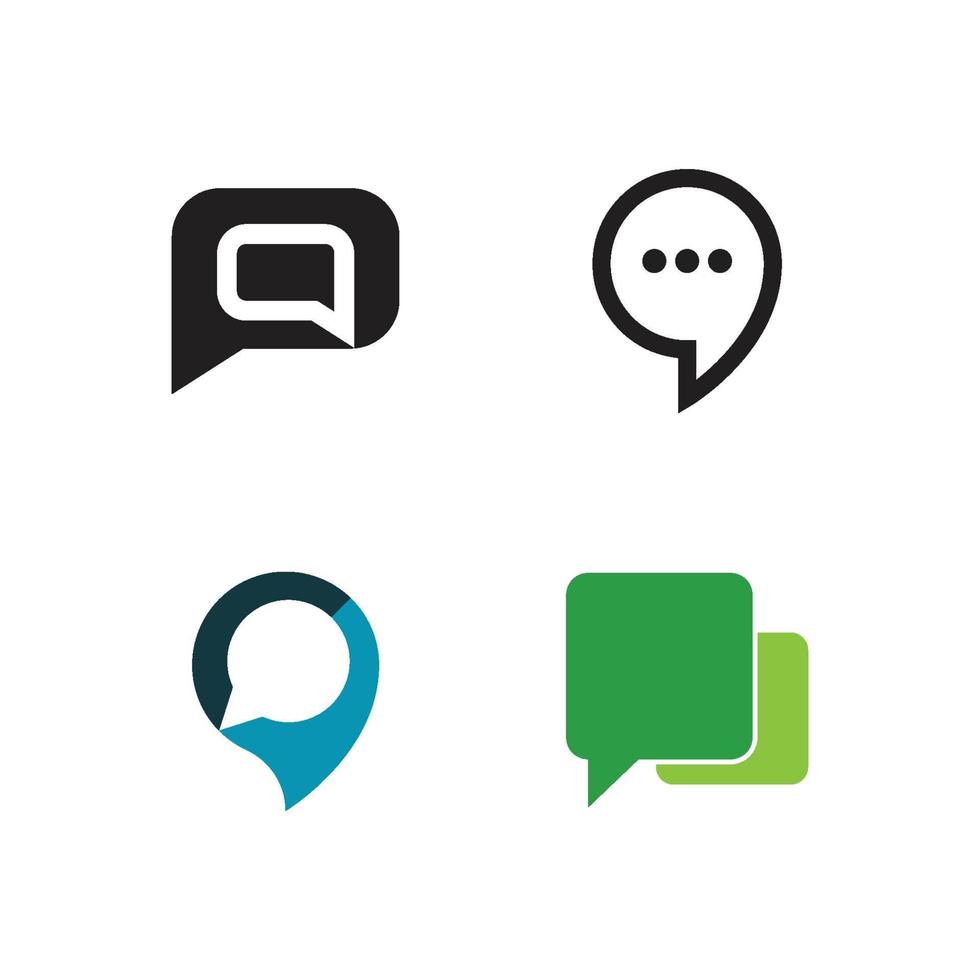 chat icon vector