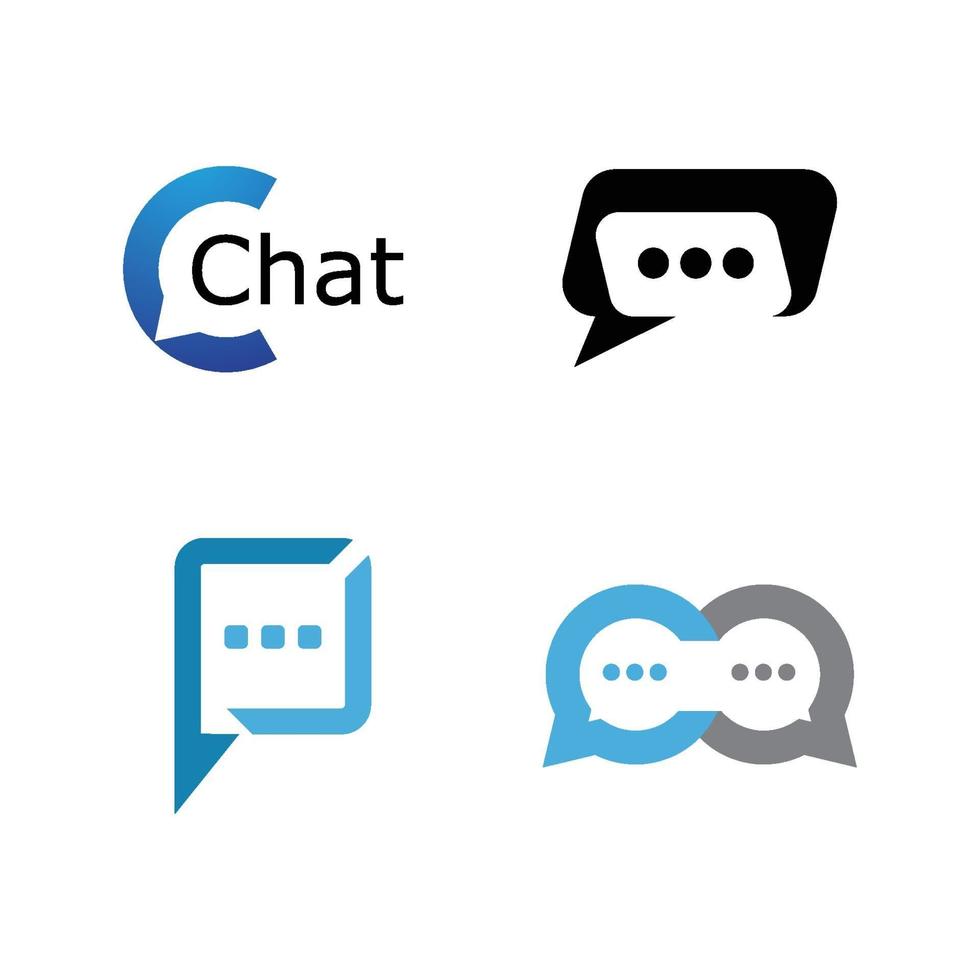 chat icon vector