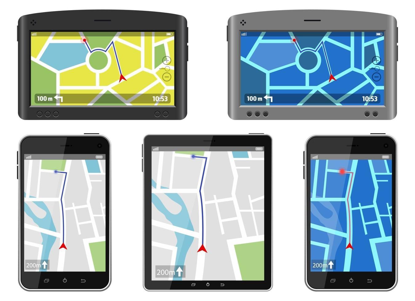 Gps navigation system vector design illustration isolated on white background