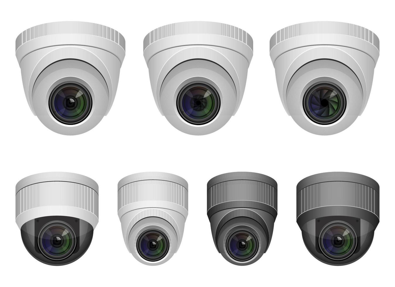 Surveillance camera vector design illustration isolated on white background