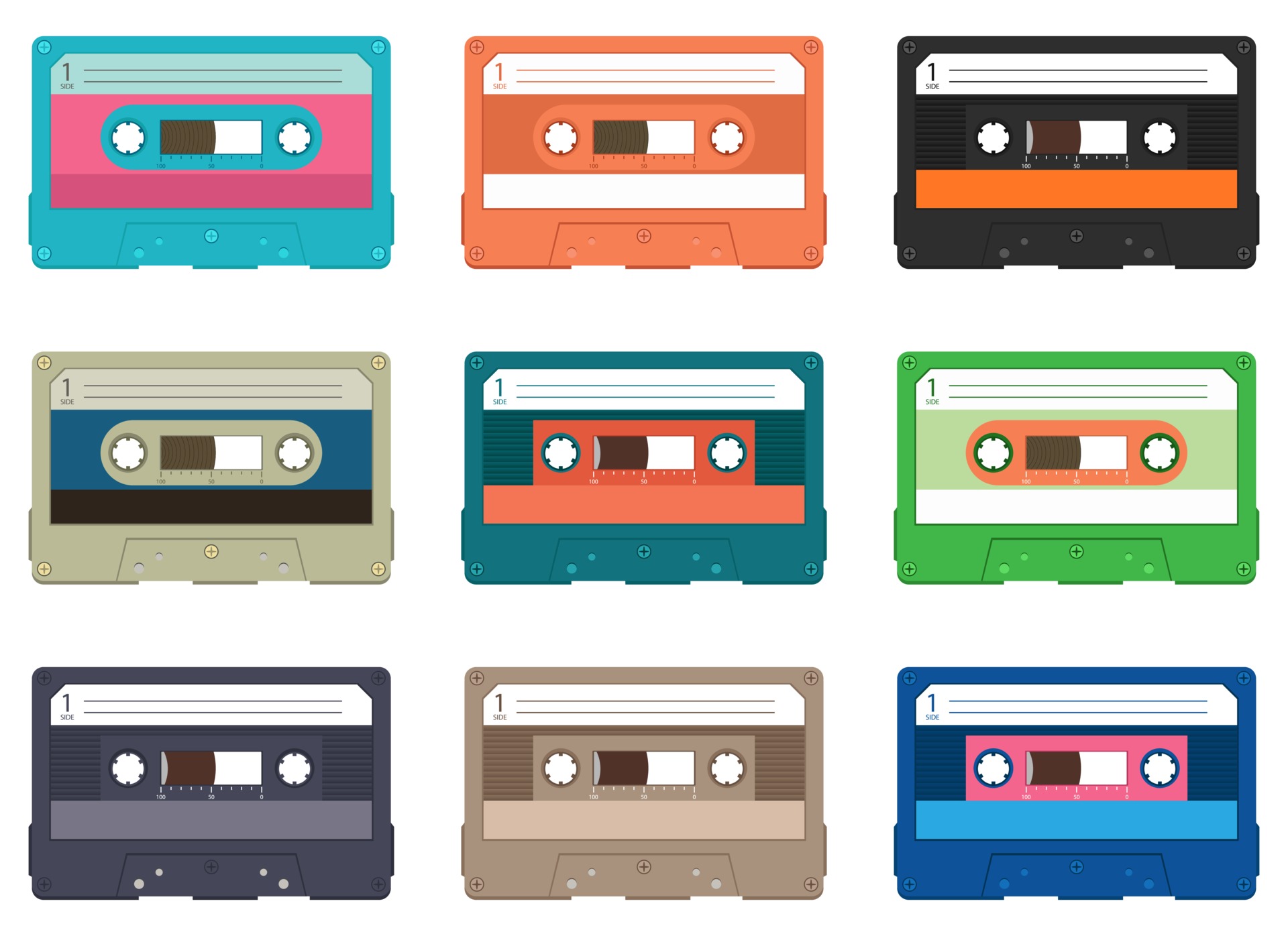 chocar bancarrota Expectativa Cassette Vector Art, Icons, and Graphics for Free Download