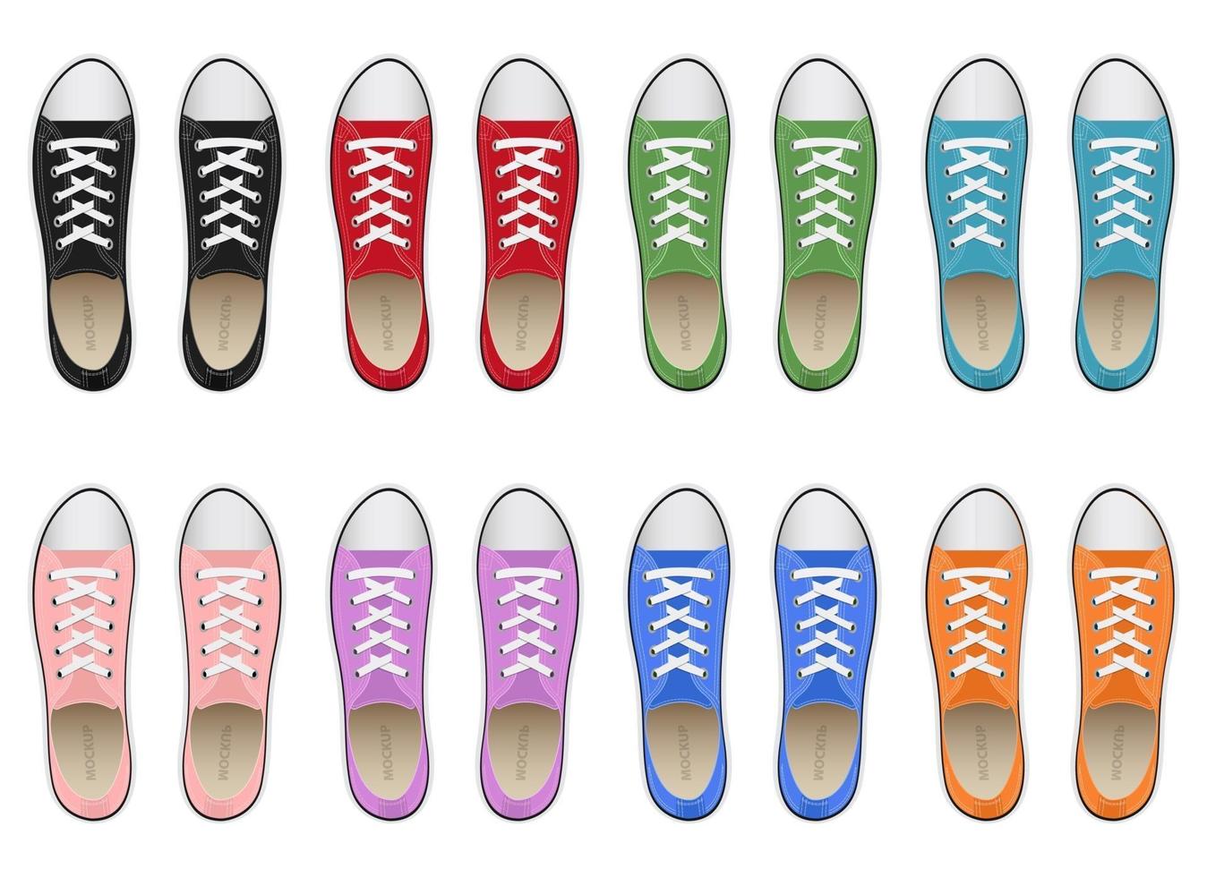 Sneakers vector design illustration isolated on background