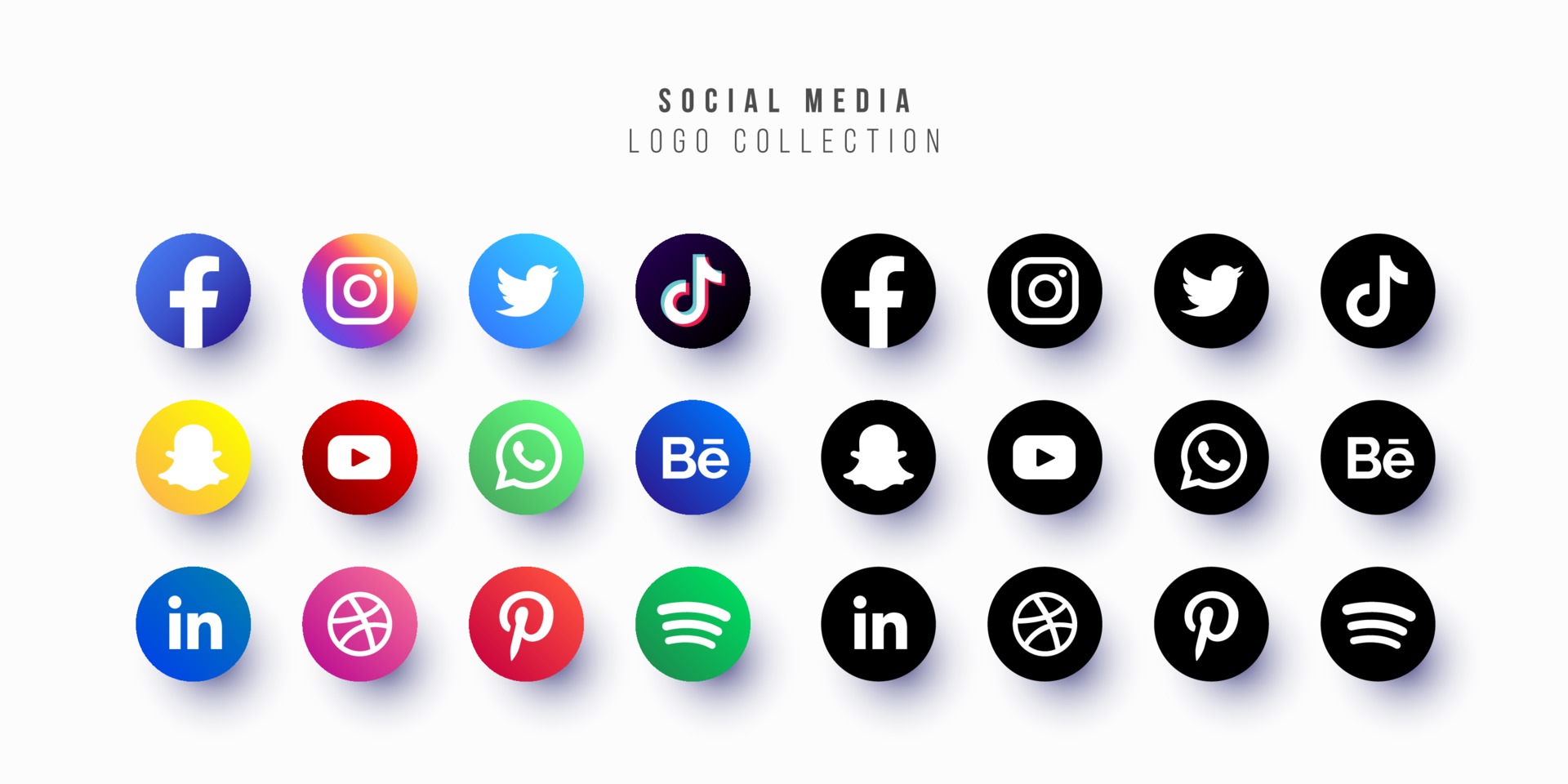 All Social Media Logo Png Free Vector Design Cdr Ai | Sexiz Pix