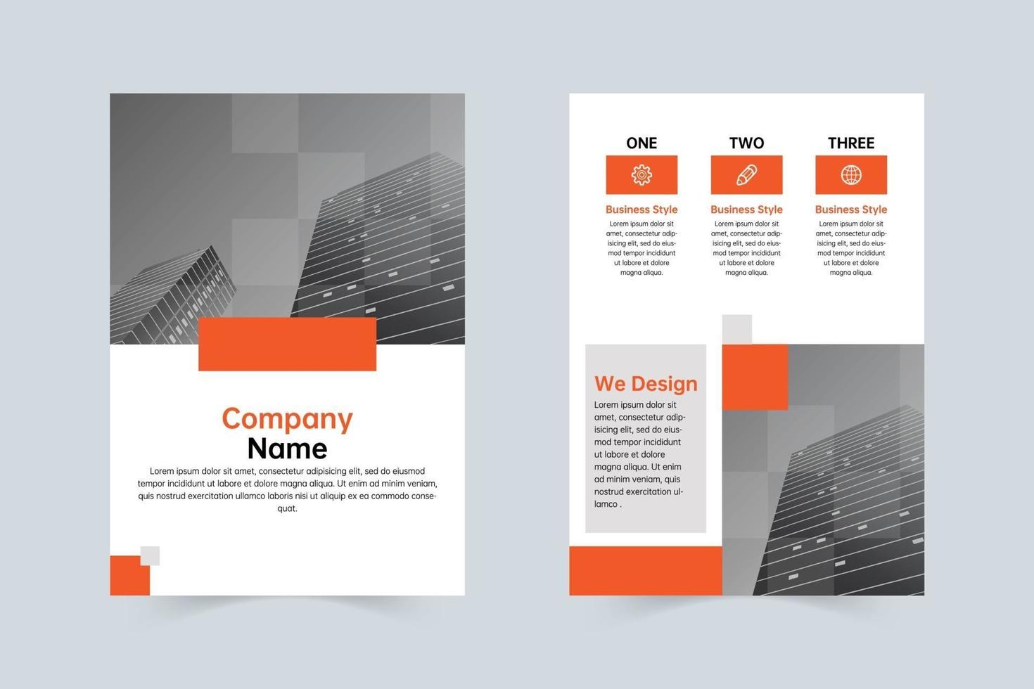 Business Orange Gray Company Simple Leaflet Template Download Free Vectors Clipart Graphics Vector Art Business Orange Gray Company Simple Leaflet Template Download Free Vectors Clipart Graphics Vector Art
