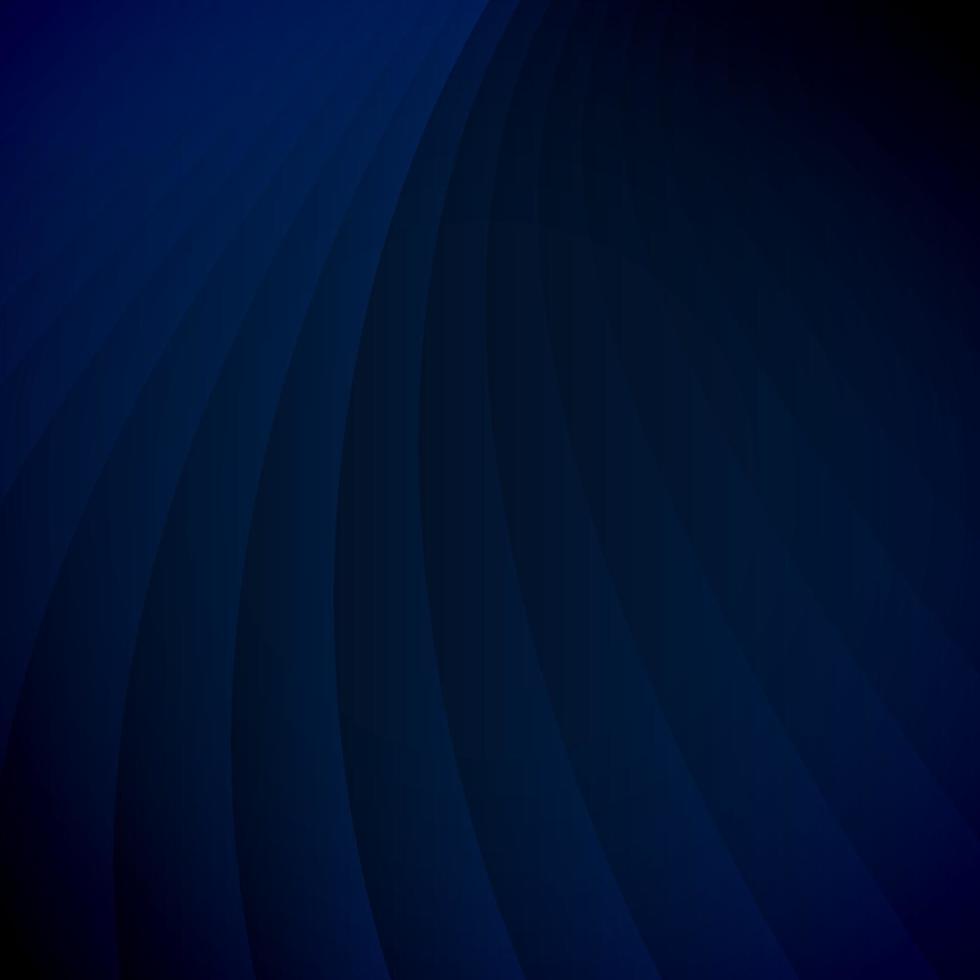 Abstract dark blue striped perspective vertical curve lines pattern background luxury style. vector