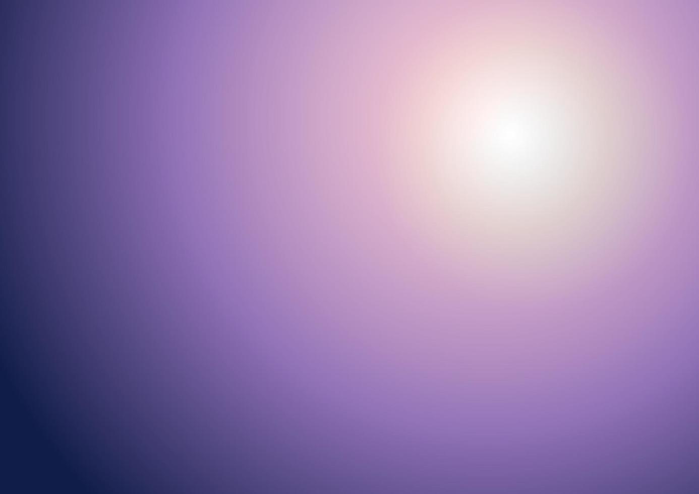 Abstract blurred purple tone beautiful background with sunlight. vector