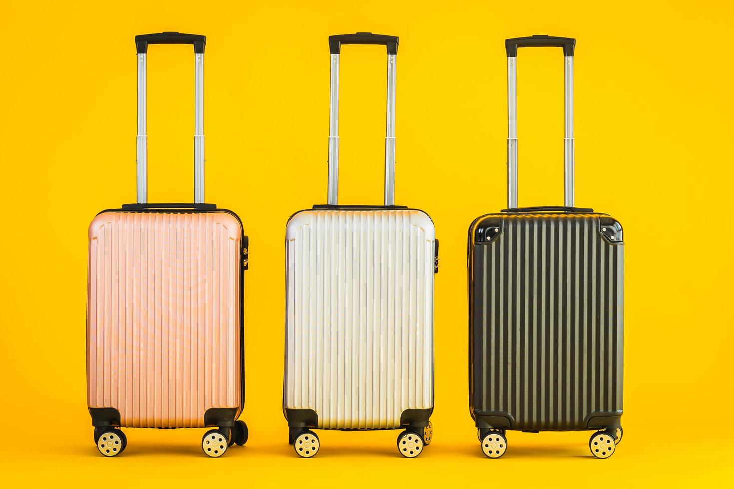 Luggage bags for travel photo