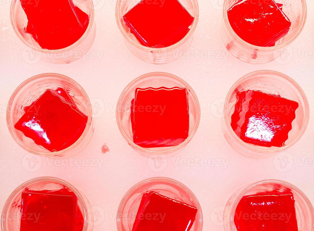Jello in cups photo
