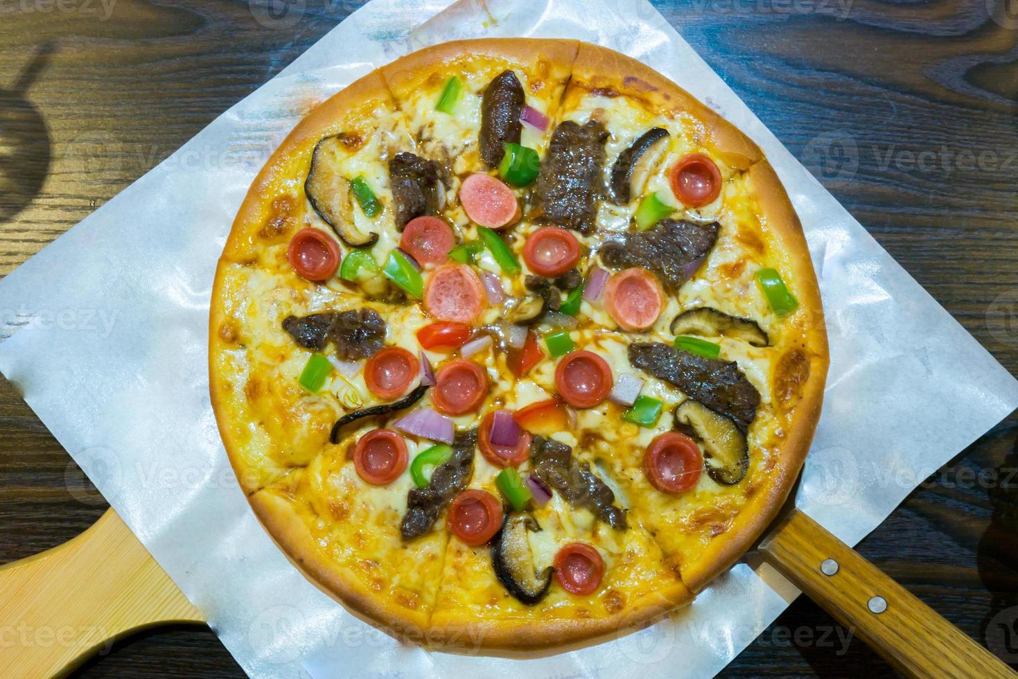 pizza del horno foto